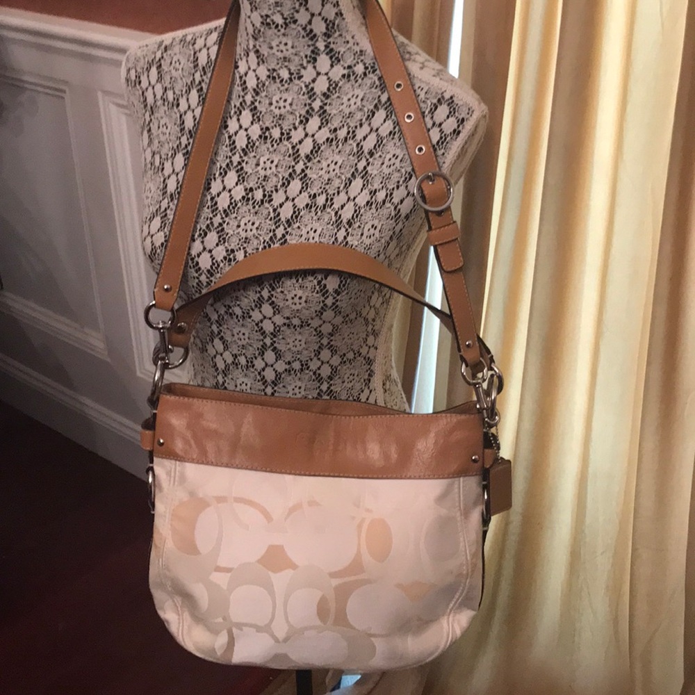 Coach optic art purse